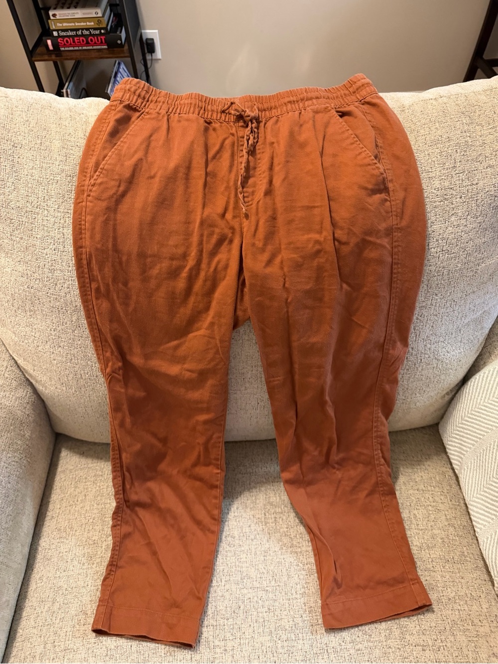 Comfy Gap orange pants in size S